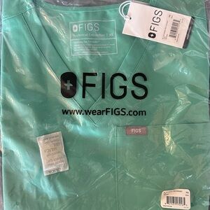 Figs Surgical Green Catarina One-Pocket Scrub Top
